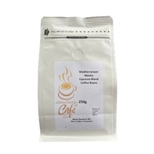 Mediterranean mocha espresso blend coffee beans