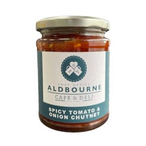 Spicy tomato & caramelised onion chutney