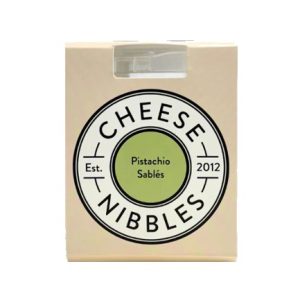 Cheese nibbles Pistachio Sables new