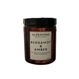 bergamot amber candle