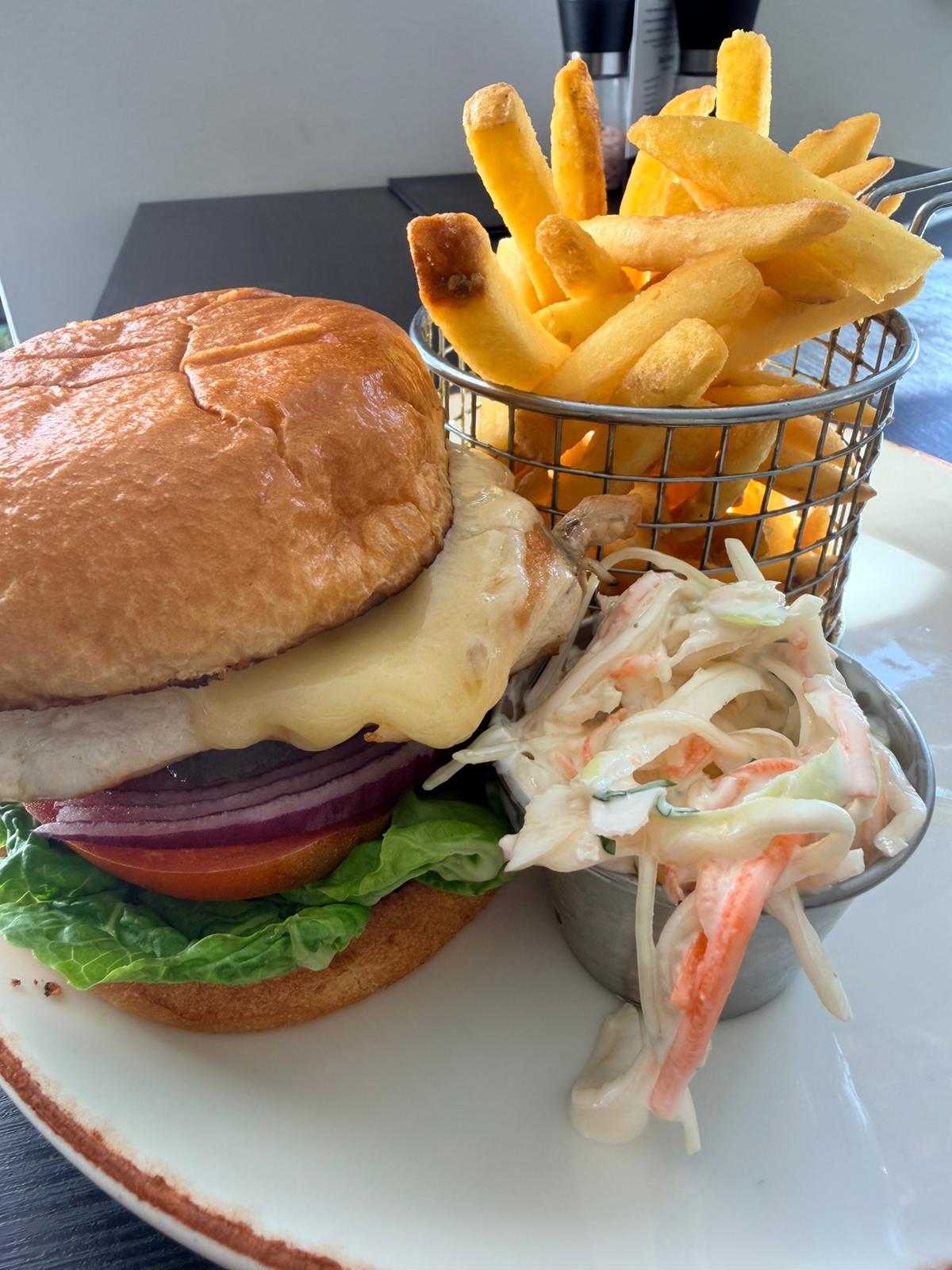 Beef or Chicken Burger