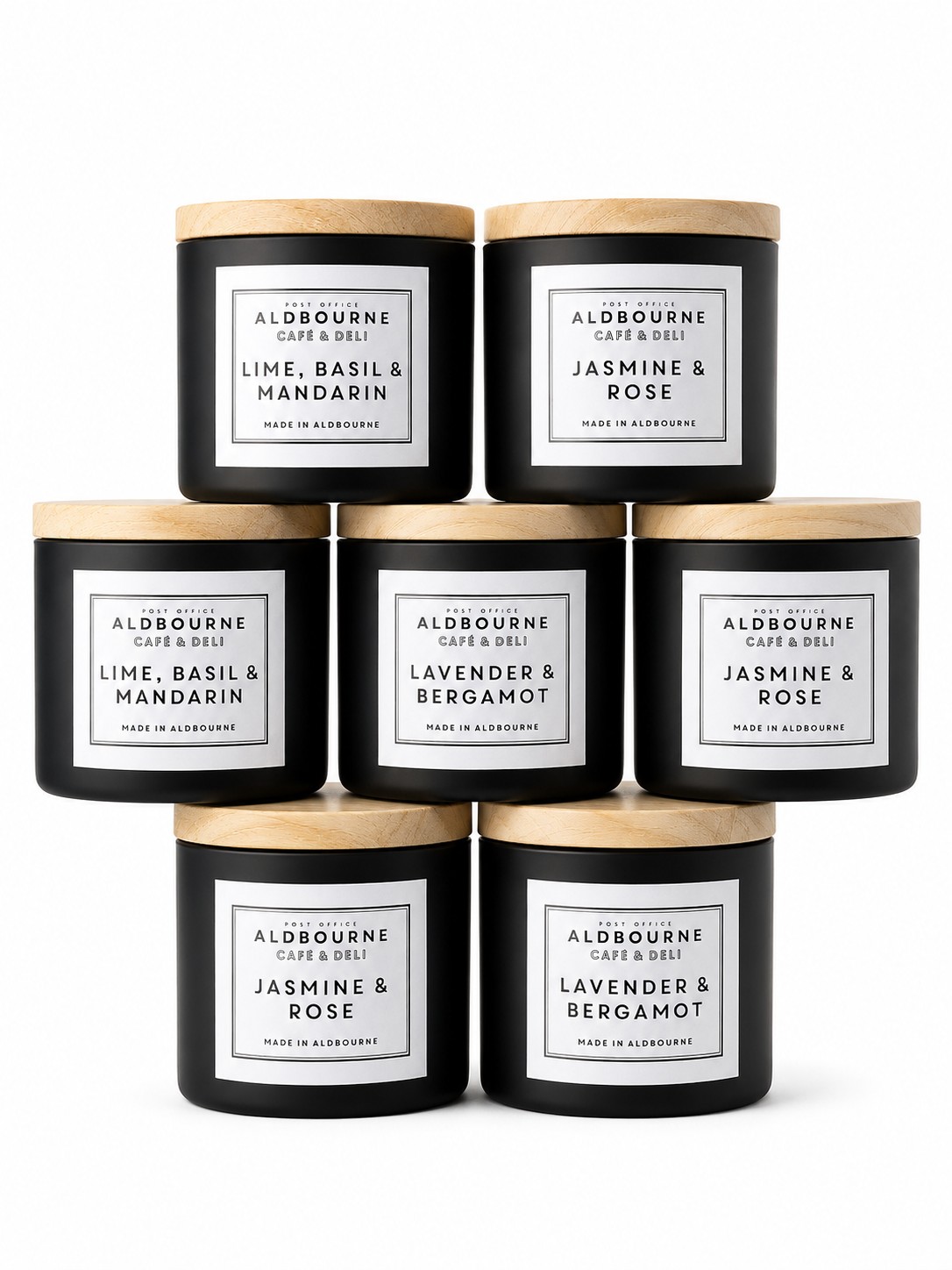 seasonal hand-made candles