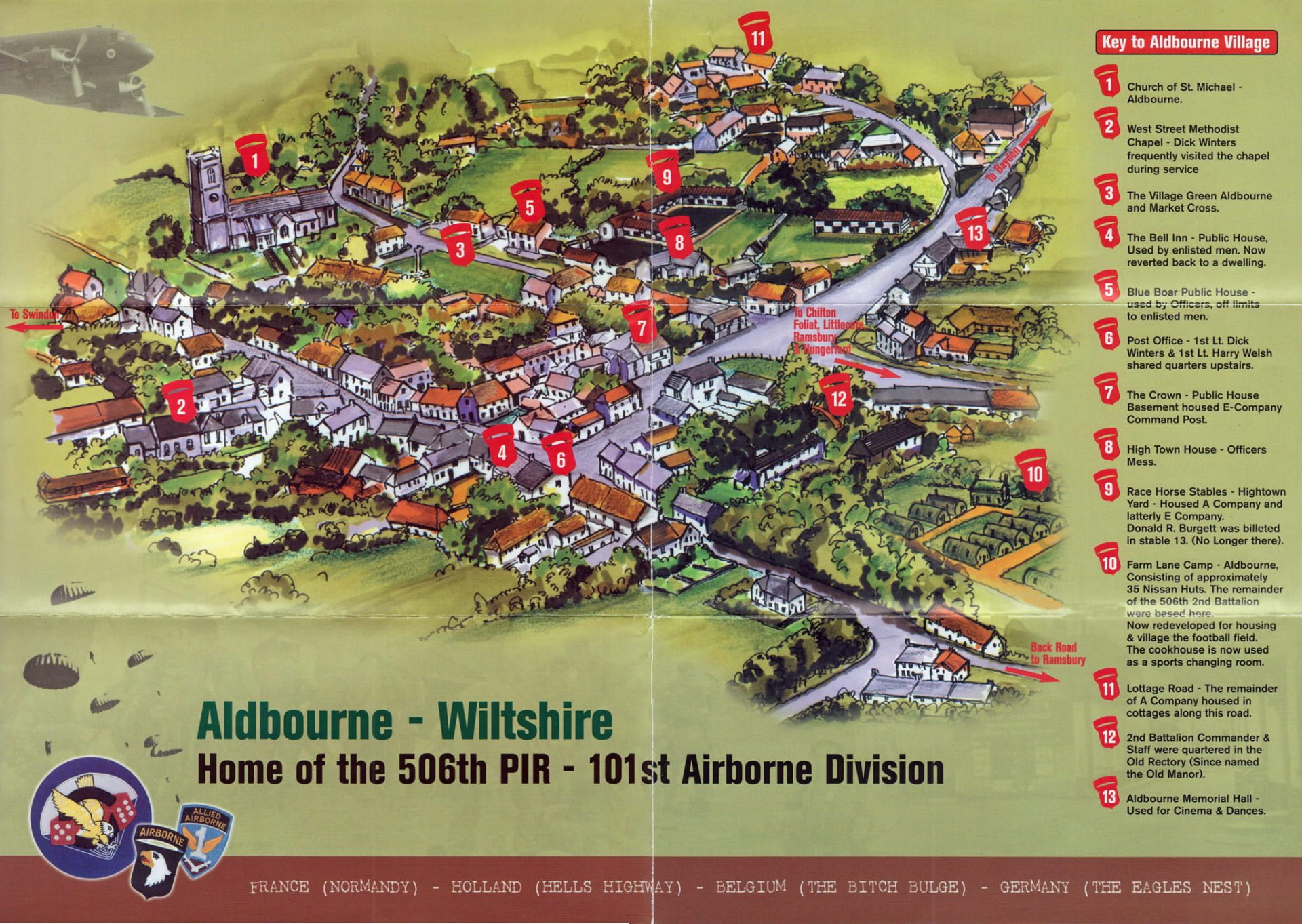 Aldbourne history villagemap