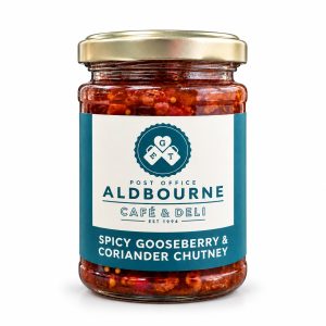 Spicy Gooseberry Coriander Chutney Jar
